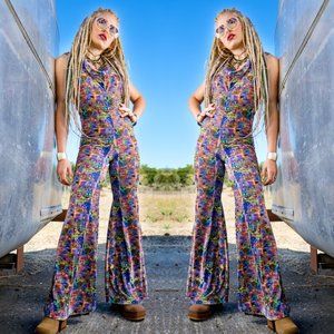 Velvet Hooded Jumpsuit - Warrior Within De…